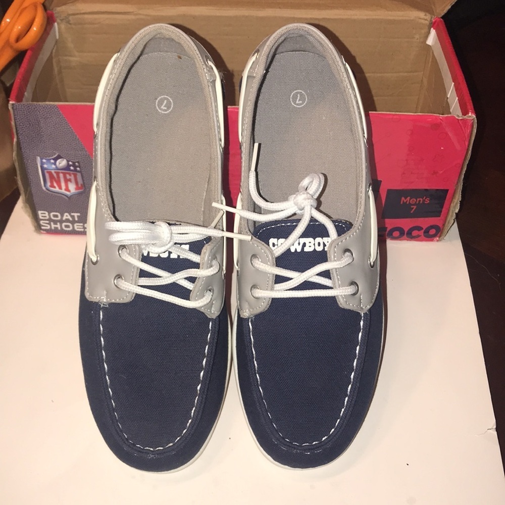 NIB NFL Cowboys Boat Shoes